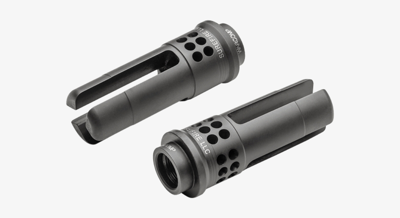 Surefire Warcomp 556 Flash Hider - Flash Suppressor, transparent png download