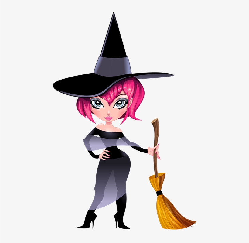 Feet Clipart Witch - Funny Witch, transparent png download
