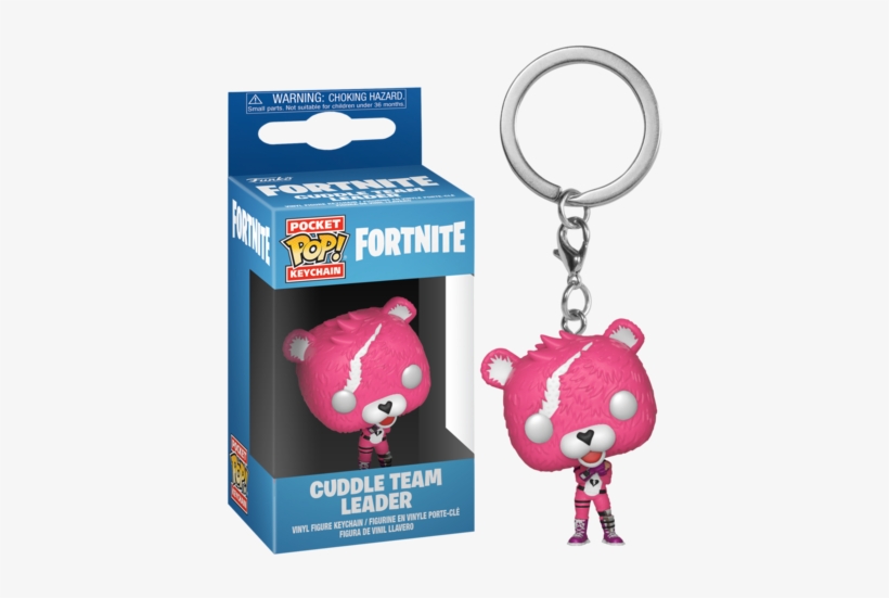Cuddle Team Leader Pocket Pop Vinyl Keychain - Pop Fortnite, transparent png download