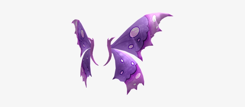 Violet Spring Butterfly Wings - Butterfly Wings Violet Png, transparent png download