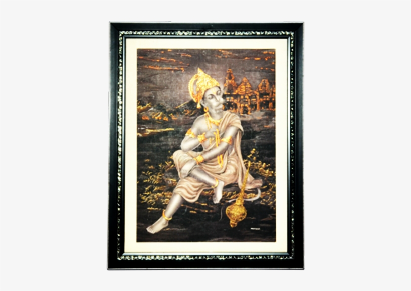 Hanuman Framed Wall Hanging Religious Ar - Religion, transparent png download