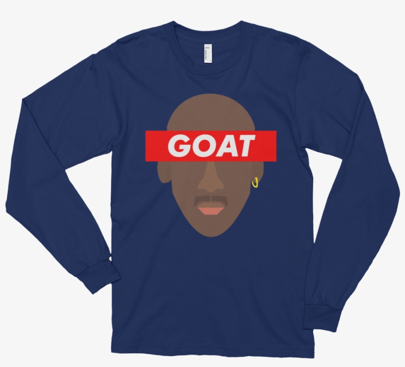 Michael Jordan Goat - Retro Triangle Long Sleeve, transparent png download