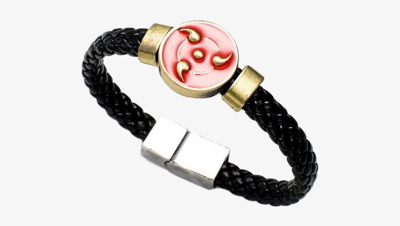 Naruto Sharingan Black Bracelet - Bracelet, transparent png download