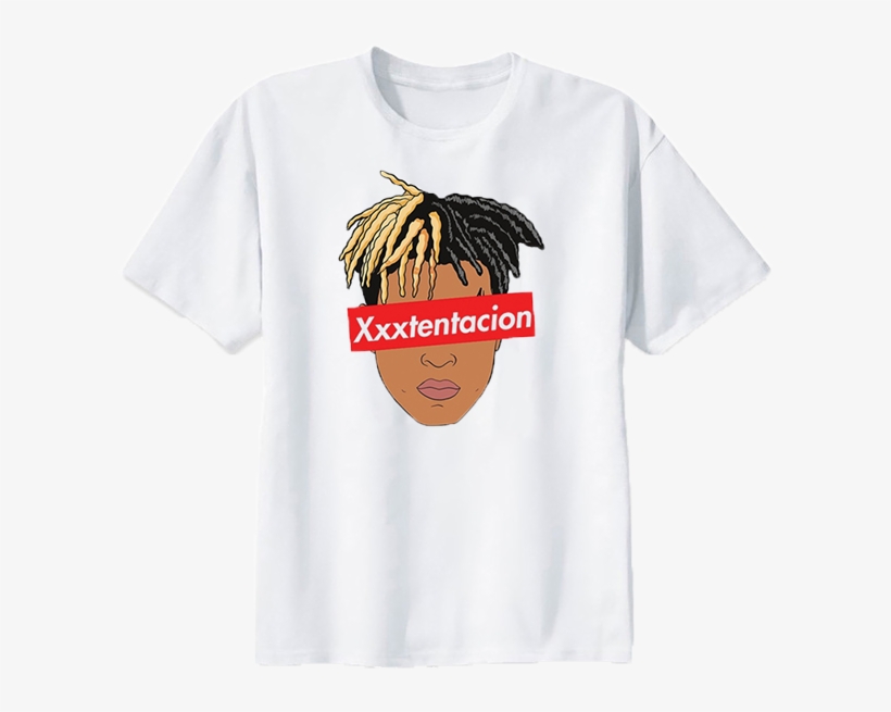 "xxxtentacion" Face - T-shirt - " - T-shirt, transparent png download