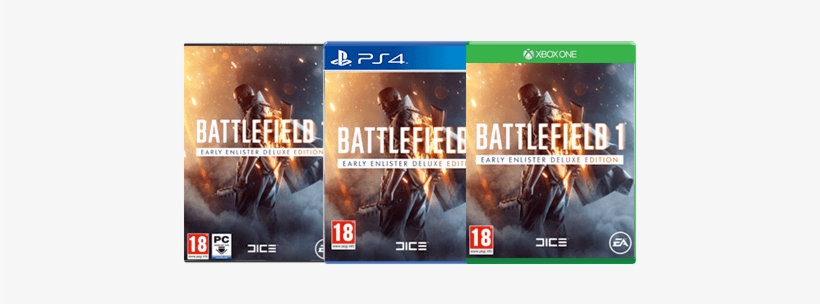 Battlefield 1 Early Enlister Edition - Battlefield 1: Early Enlister Deluxe Edition For Xbox, transparent png download