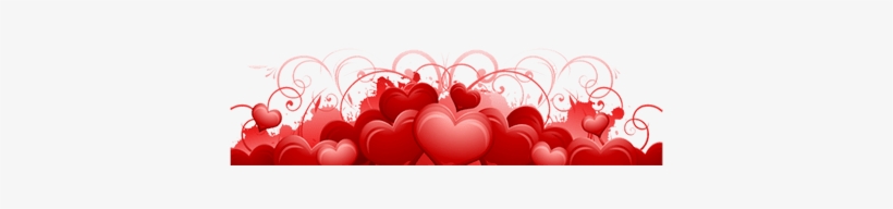 Happy Valentines Footer - Valentines Footer Png, transparent png download