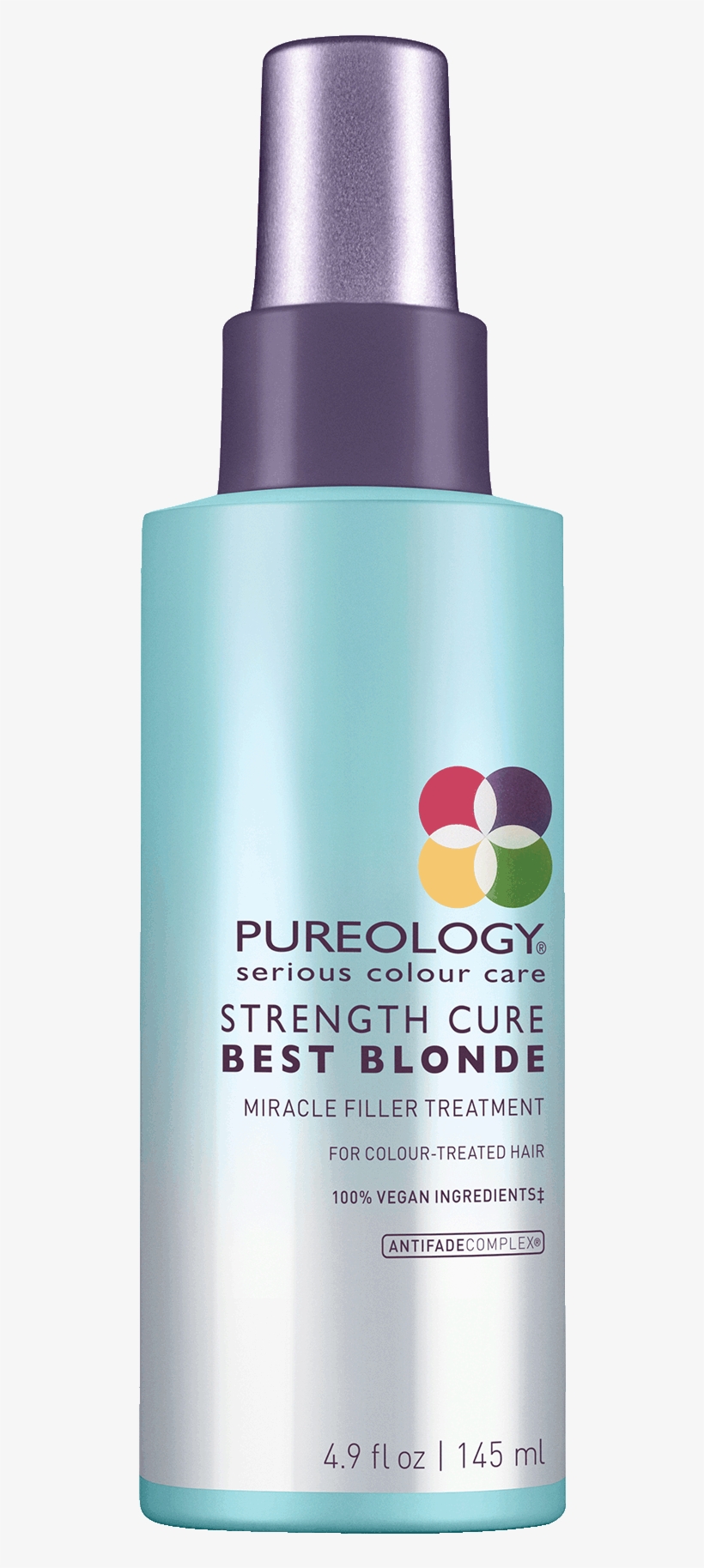 Pureology Strength Cure Best Blonde Miracle Filler - Pureology Perfect 4 Platinum Miracle Filler Treatment, transparent png download
