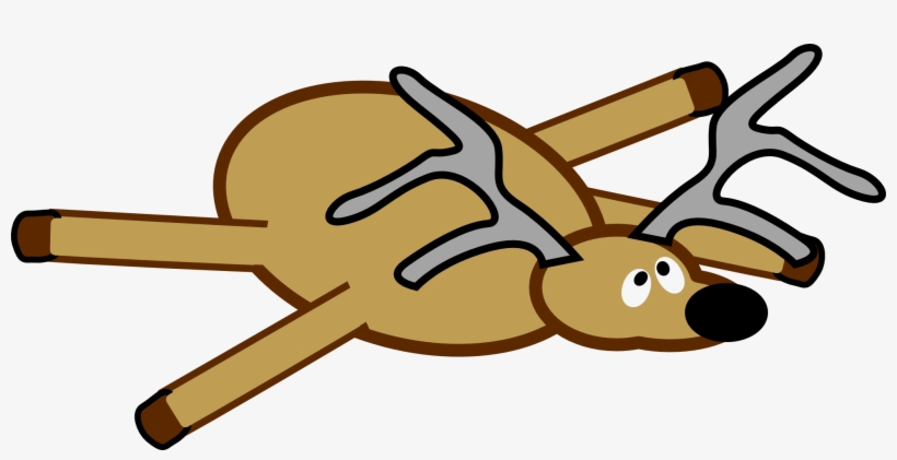 The Collapse Of The Reindeer - Flat Clipart, transparent png download