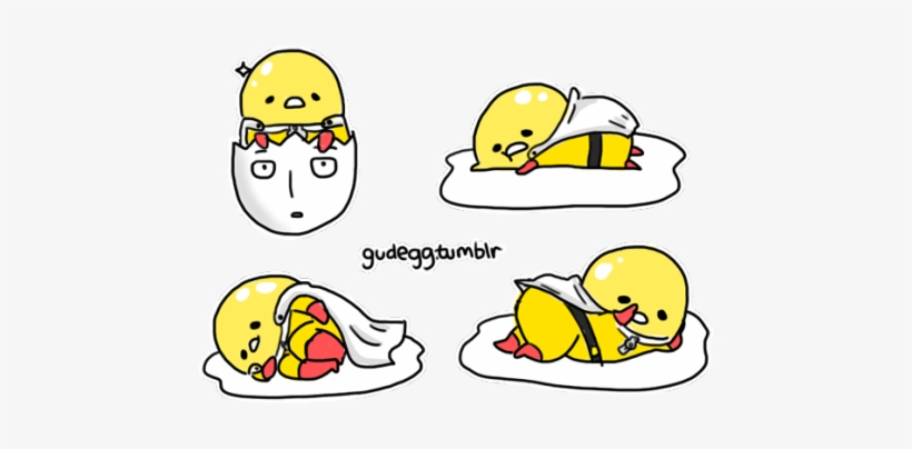 Gudeggtumbir Yellow Text - Gudetama One Punch Man, transparent png download