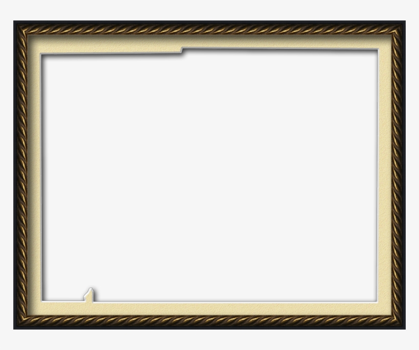 A Map Of Desoto With A Museum Style Picture Frame In - Picture Frame, transparent png download