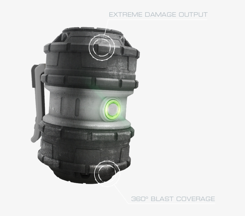 No Ammo No Problem - Grenade Tag Laser, transparent png download
