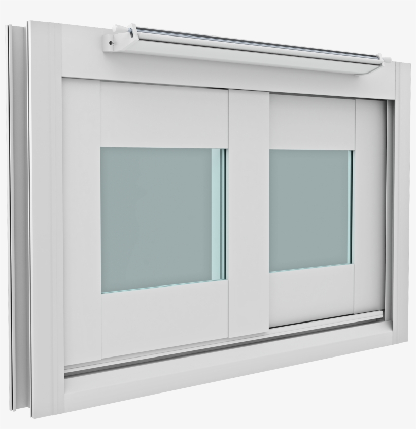 Chameleon Valve In An Aluminium Window - Window, transparent png download