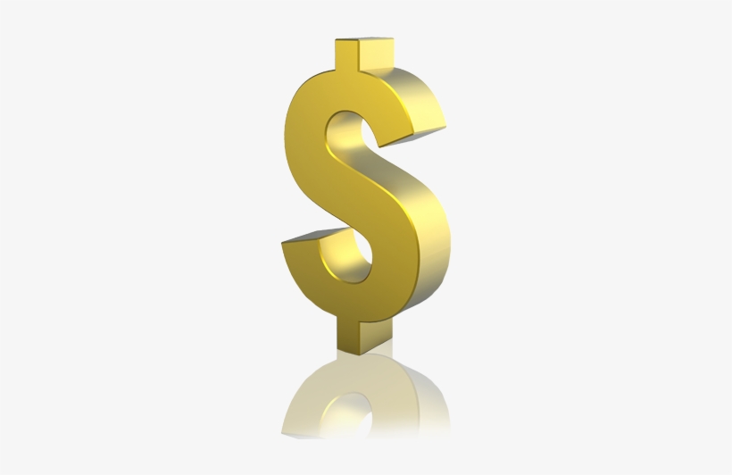 Dollar Sign Png - Bedazzled Dollar Sign, transparent png download