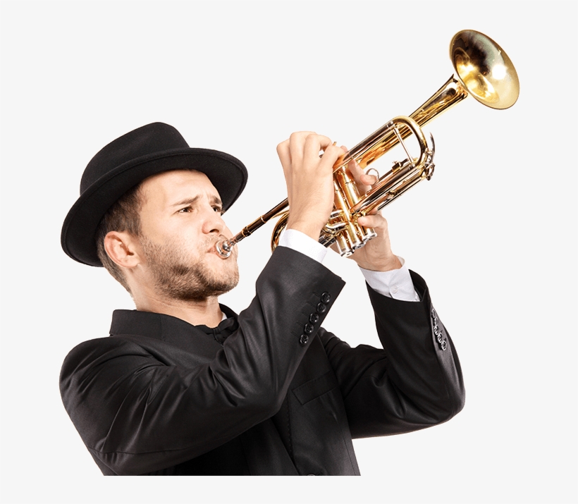 Trumpet Player Png, transparent png download