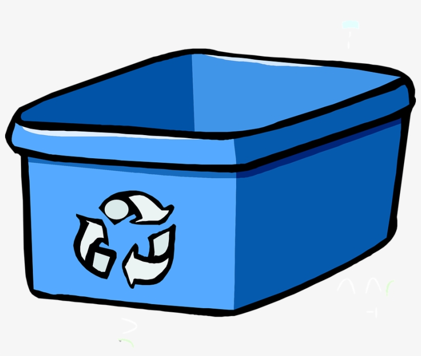 Clip Art At Clker Com Vector Online - Recycle Bin Clipart, transparent png download