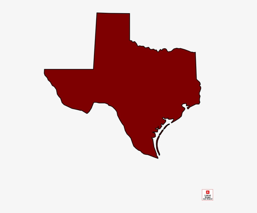 Small - Texas With Heart Clipart, transparent png download