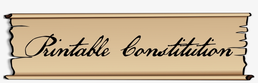 Constitution And Founding Documents - Bill Of Rights Png, transparent png download