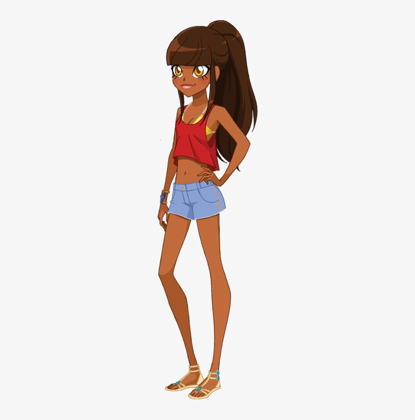 Talia Beach - De Talia Dans Lolirock, transparent png download