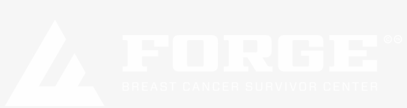 Forge Breast Cancer Survivor Center - Black-and-white, transparent png download