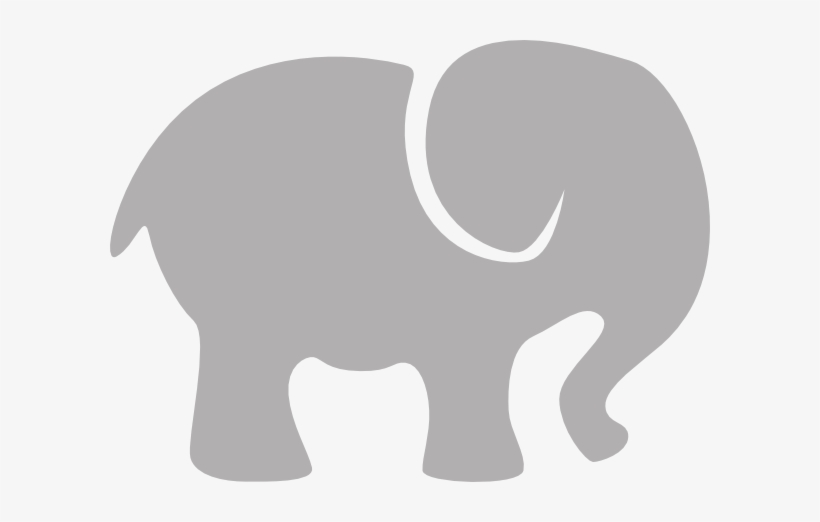 How To Set Use Gray Elephant Clipart, transparent png download