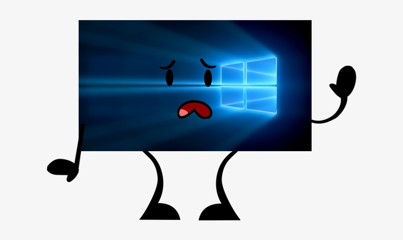 Window 10's Background - Microsoft Windows Home 10 32-bit/64-bit English Usb, transparent png download