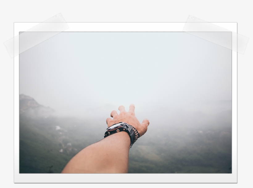 Reaching Into Fog - Photograph, transparent png download