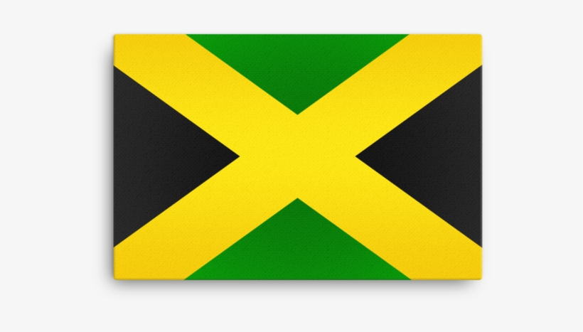 Jamaica Flag Wall Art - Poster, transparent png download