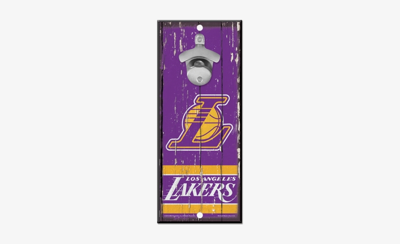 Los Angeles Lakers Bottle Opener Wood Sign - Ncaa Utah Utes Wall Mount Bottle Opener, transparent png download