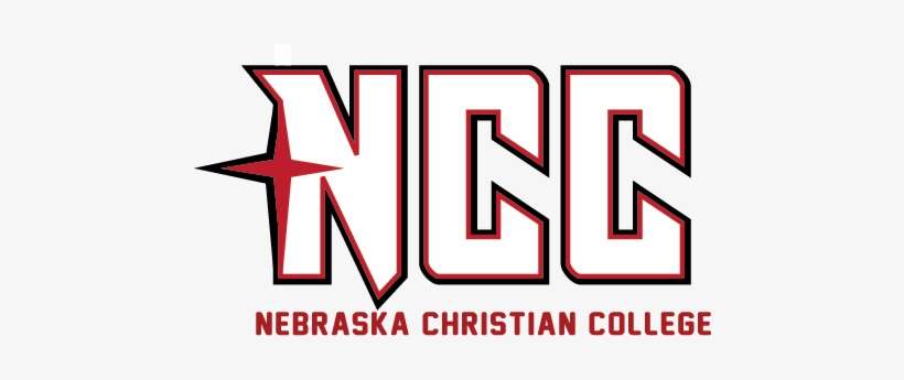 Ncc Athletics Logo Fullname Onwhite - Nebraska Christian College Logo, transparent png download