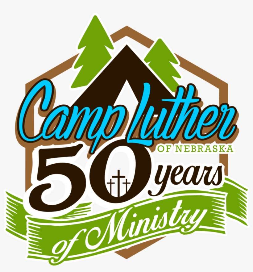 2017 Camp Luther 50th Anniversary Logo - Graphic Design, transparent png download