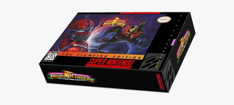 Mighty Morphin Power Rangers - Warios Woods Box Art, transparent png download