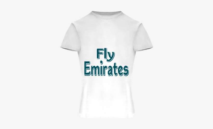 Fly Emirates Emirates 7 Ronaldo - Usa Women's Hockey T Shirts, transparent png download
