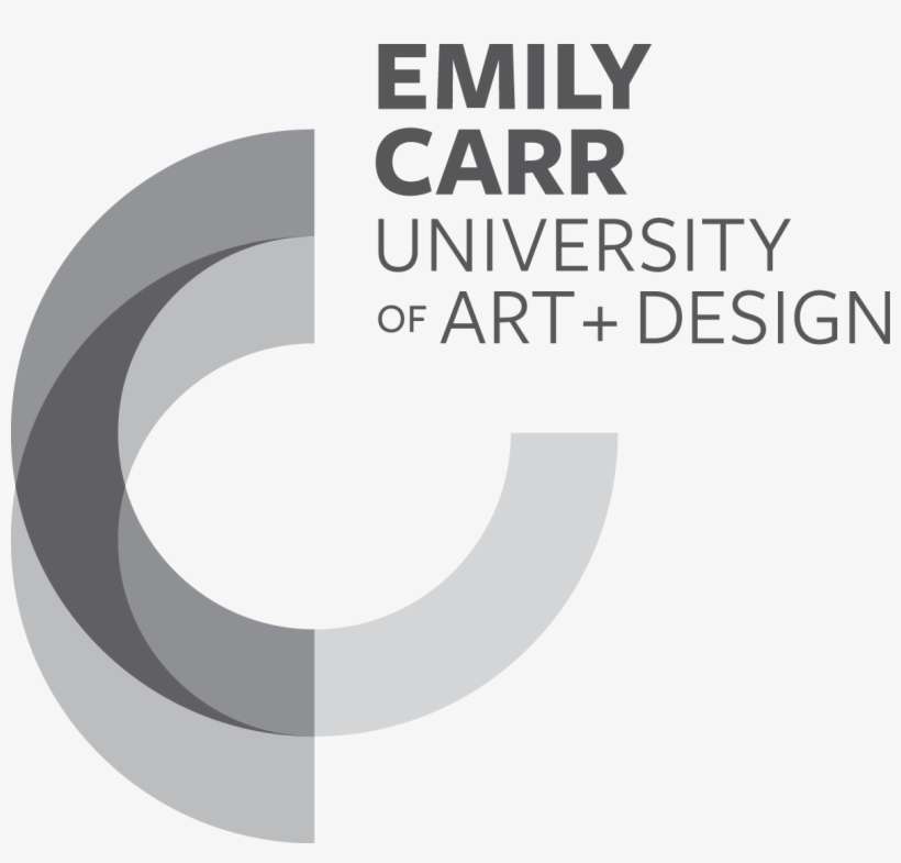 Ecuad Logo Darkmono - Emily Carr University Of Art And Design Logo, transparent png download