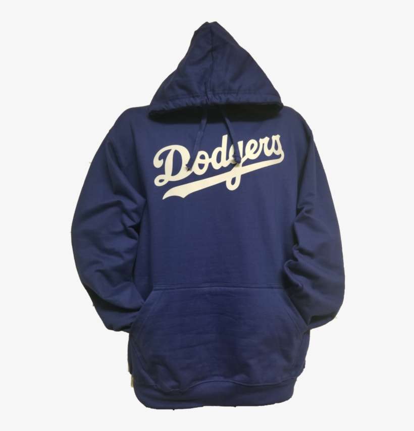 New La Dodgers Royal Blue Hoodie White Letters - Kids Los Angeles Dodgers Blue Hoodie / Baseball, transparent png download