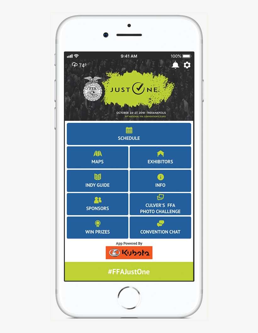 Iphone Screen Ffa Convention App - National Ffa Organization, transparent png download