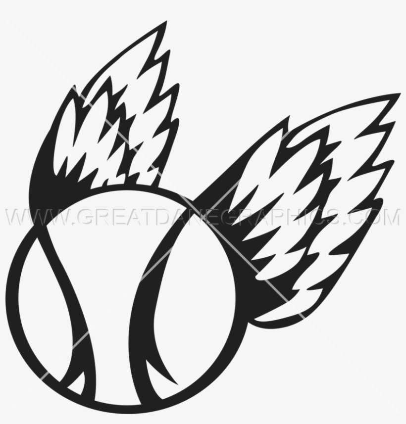 Baseball With Wings Clipart Baseball Clip Art - Baseball With Wings, transparent png download