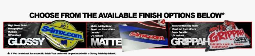 Finsih Options For Full Widght - Flyer, transparent png download