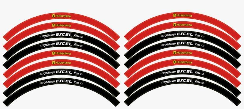 Husqvarna Motos Logo - Moto Stickers Png Rim, transparent png download