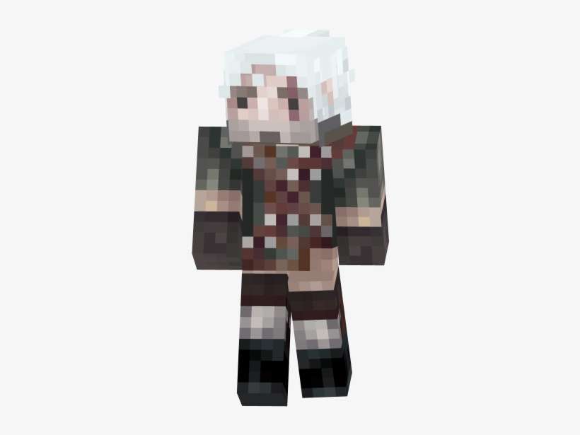 Mcoqypng - Minecraft Witcher Skin, transparent png download