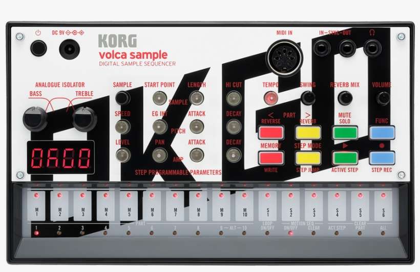 Volca Sample Okgo - Korg Volca Sample Ok Go Edition Digital Sample Sequencer, transparent png download