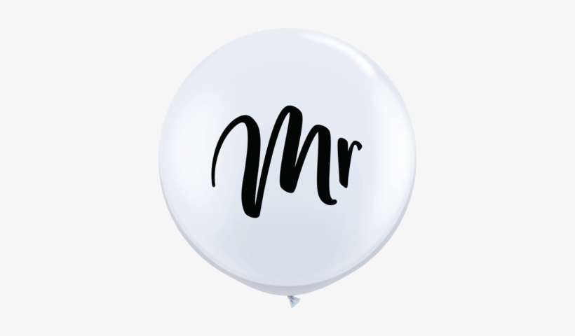 Latex Jumbo Printed Balloon 90cm - Globo Mr, transparent png download