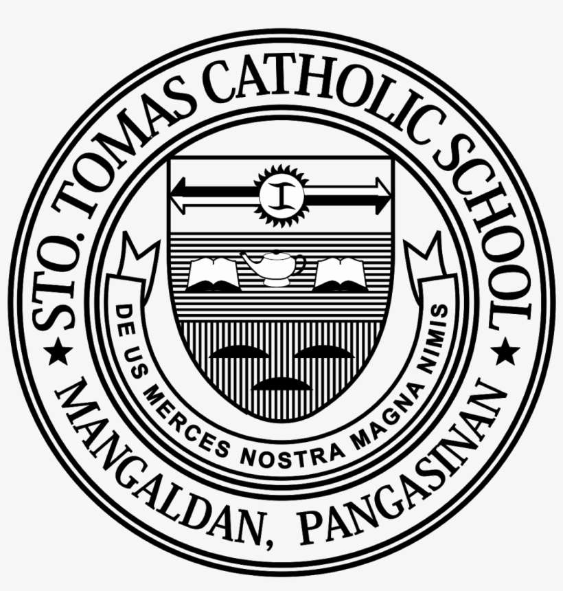 Logo Santo Tomas High School Vector Download Free - Study Point, transparent png download