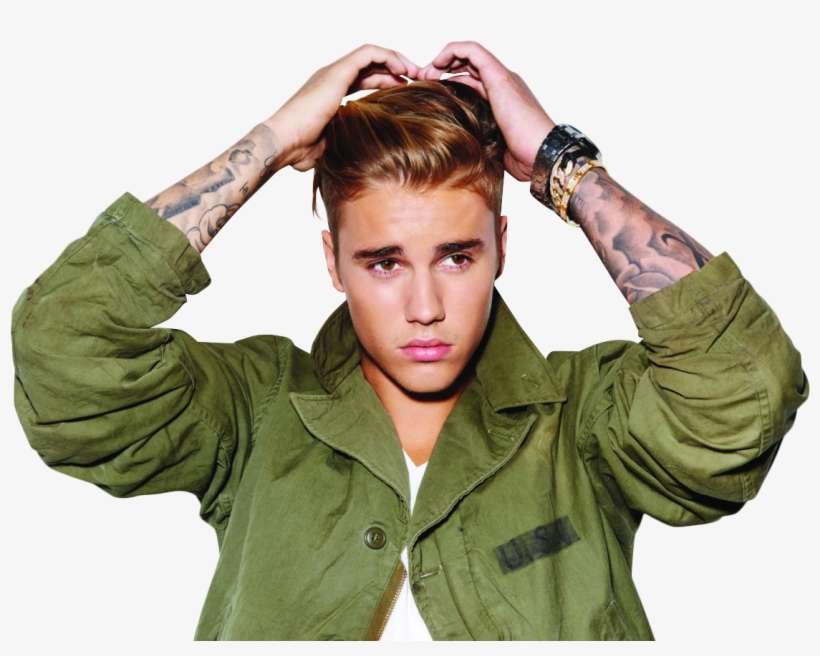 Free Png Justin Bieber Green Jacket Png Images Transparent - Transparent Justin Bieber Png, transparent png download