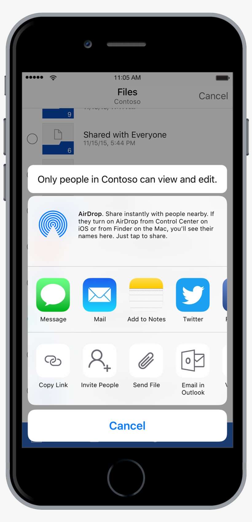 Onedrive For Business Recognized As An Efss Leader - Iphone Mail, transparent png download