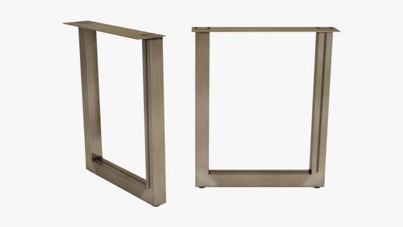 Hula Table Base Raw Steel Bar Bistro Restaurant - Window, transparent png download