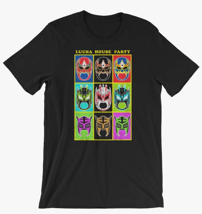 Lucha House Party "squares" Unisex - Hard Rock Cafe T Shirt 2016, transparent png download