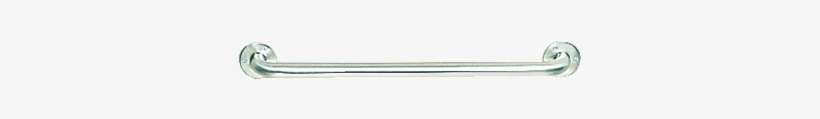 36 Inch Satin Finish Stainless Steel Exercise Bar Exposed - Brass, transparent png download