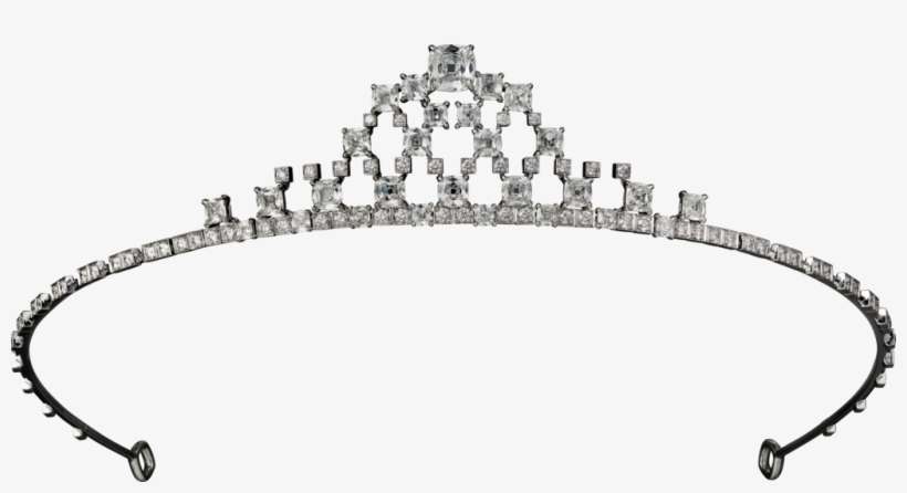 White Gold, Eight E/f Vvs1/vvs2/vs1 - Tiara, transparent png download