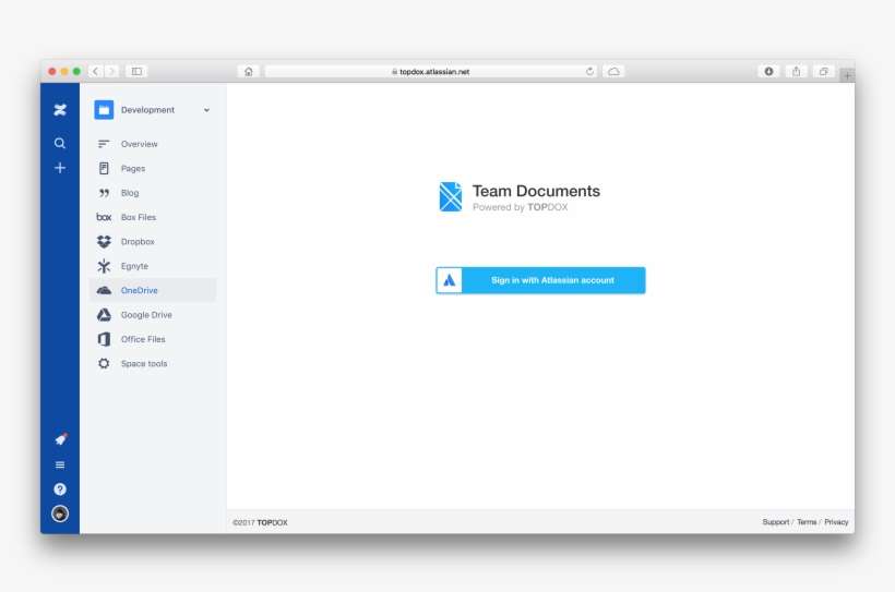Connect The Onedrive Add-on App To Confluence - Desk, transparent png download