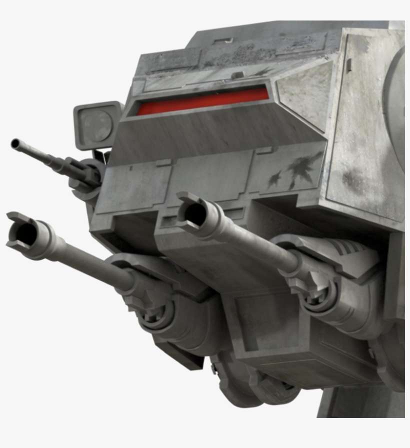 At At Ms 1 Cannons - Star Wars At At Lifesize Cardboard Cutout 197cm, transparent png download